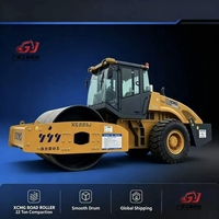 Compacteur vibrant XCMG XS223J 22T d'occasion en bon état, rouleau compresseur chinois d'origine en stock