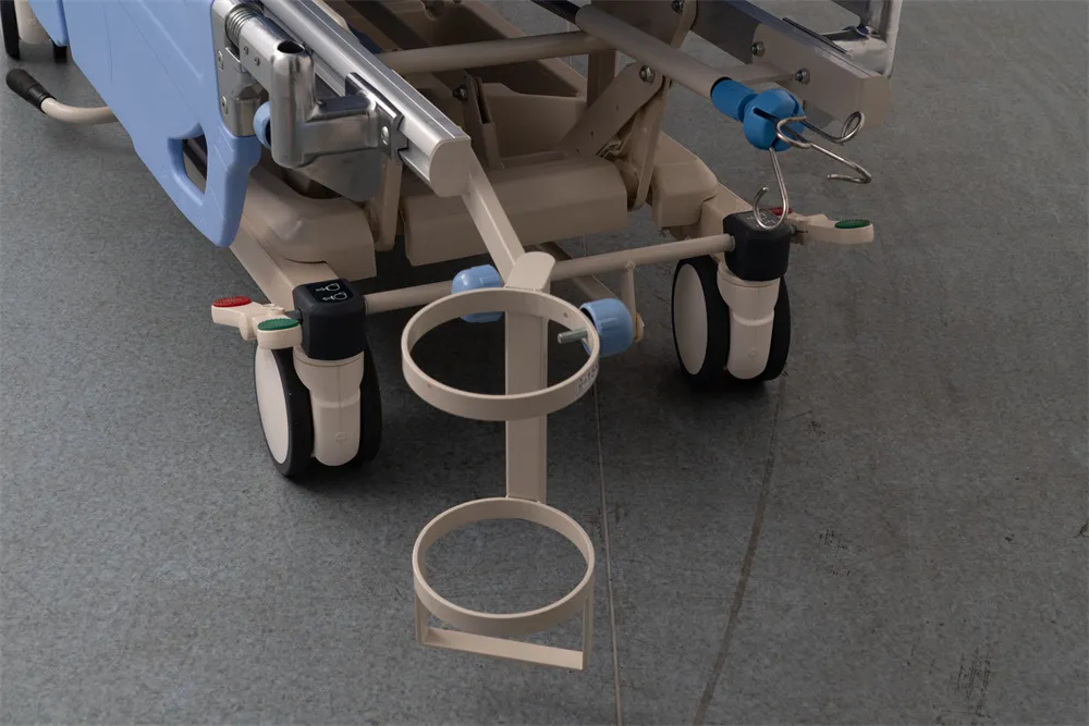 Hospital Emergency Transfer Trolley Clinical Manual Transfer Cart