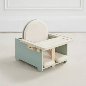 Seggiolino Attività per Bambini Asweets con Vassoio in Silicone, Cuscino Morbido e Struttura in Legno - Product Image 3