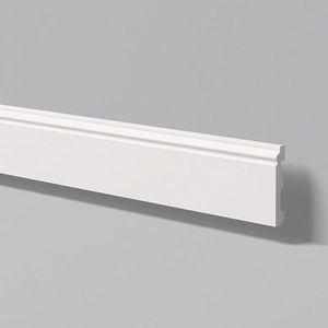 Plinthe décorative intérieure en PS étanche, moulure de base en PS vierge à 100 %, plinthe de 12 cm en PS - Product Image 1