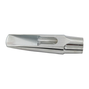 Boquilla para Saxofón Tenor de Metal Chapado en Oro/Plata Eastern Music con Tapa y Abrazadera - Product Image 5