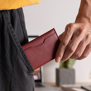 TILONSTAR TVC109 Holds 12 <b>Card</b> ID Credit <b>Card</b> Protector <b>Wallets</b> Aluminum Pop up <b>Wallet</b> RIFD Bifold Leather <b>Card</b> <b>Holder</b> - Product Image 6