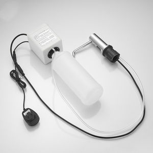 Distributeur de savon moussant automatique moderne chromé à capteur infrarouge sans contact pour hôtel et toilettes commerciales - Product Image 5