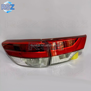 RAYSEZE feu arrière pour Toyota 2015 2018 2024 Highlander ROUGE Halogène Led feu arrière lumière <span class=keywords><strong>Auto</strong></span> pièces voiture accessoires - Product Image 5