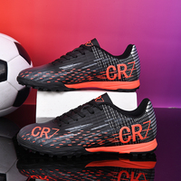 Chaussures de football américain unisexes personnalisées avec logo, vente en gros, automne, hiver, été, crampons de football en salle TF