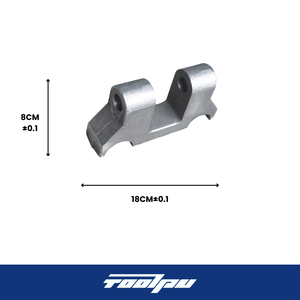 قطع مصنعة من الفولاذ الكربوني المطروق OEM TOOLPU، قطع غير قياسية مع شعار مخصص للتطبيقات الصناعية - Product Image 3