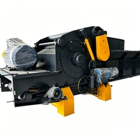 Broyeur de bois de grande capacité CE - Concasseur intégré pour déchets de coffrage et souches d'arbres 25-40 T/h