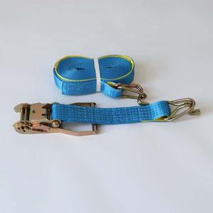 Sangles à <span class=keywords><strong>cliquet</strong></span> de 50mm de diamètre, 2500kg, pour camion <span class=keywords><strong>9m</strong></span>, avec crochets et accessoires - Product Image 4