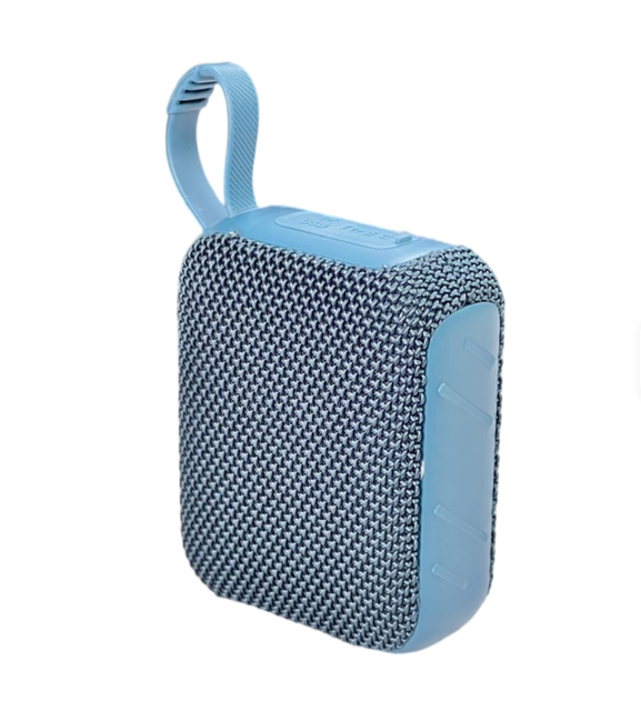 Portable  Speaker with Removable Battery, 5W Fabric Design, Customizable Logo, Ideal for Promotional Gifts