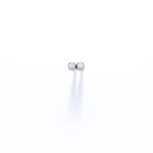 Palillos Japoneses de Titanio Puro con Mango Cuadrado, Color Gris Plateado con Acabado Arenado, Diseño Moderno y Minimalista, Ligeros e Irrompibles - Product Image 3