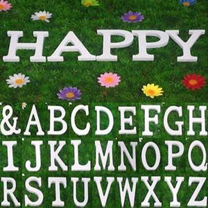 DIY blanco de pie libre boda inicio decoración letras de madera del alfabeto - Product Image 6