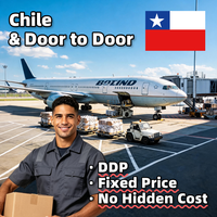 Agente de Envío de China a Chile, Santiago, DDP, Alibaba-Express, Transitario, Puerta a Puerta, Precio Fijo, Sin Tarifas Adicionales, Envío Aéreo