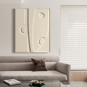 Pittura a mano <span class=keywords><strong>in</strong></span> arenaria tridimensionale minimalista stile europeo hotsale, pittura decorativa per soggiorno - Product Image 5