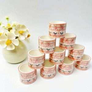 Cute Kawaii Floral <b>Washi</b> Paper <b>Tape</b> Promotional Stickers with Stylish Design - Product Image 3