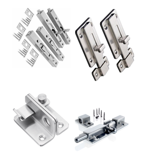 Loquet de porte et de fenêtre professionnel sur mesure, à vis de tour, avec goupille de verrouillage - Product Image 2