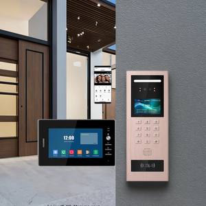 Videoportero a Color Tuya de 10.1 Pulgadas con 3 Monitores Interiores, Cámara para Puerta, Intercomunicador, Visión Nocturna, 4 Cables, Impermeable - Product Image 6