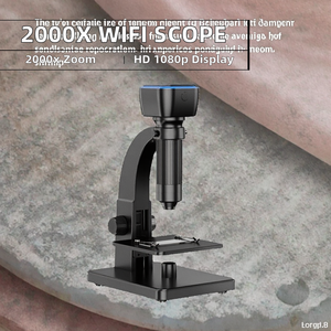 กล้องจุลทรรศน์ดิจิตอลไร้สาย WiFi 2000X | กล้องตรวจสอบอิเล็กทรอนิกส์แบบ USB สำหรับแอนดรอยด์ ไอโอเอส วินโดวส์ แมค โมบาย กล้องจุลทรรศน์ซ่อมแซม PCB - Product Image 2