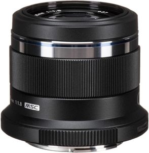 OM SYSTEM Olympus <strong>M</strong>.<strong>Zuiko</strong> Digital 45mm F1.8 Black Telephoto Micro Four Thirds Non-Full Frame System Camera Compact Design - Product Image 4