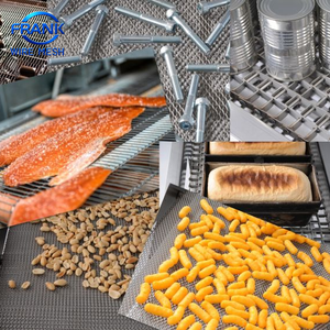 สายพานลำเลียงแบบเกลียวทำจากสแตนเลสเกรดอาหารคุณภาพดีสำหรับสายพานลำเลียงอาหาร พิซซ่า - Product Image 5