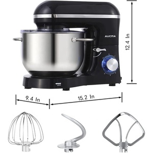 1500W personnalisation maison cuisine électrique métal gâteau aide 6.5L <span class=keywords><strong>7L</strong></span> 8L 10L bol support mélangeur de nourriture machines - Product Image 3