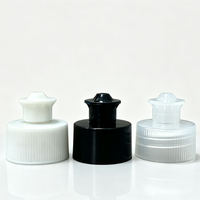 Bouchon doseur à visser en plastique 24/28 mm pour bouteilles de shampoing, détergent et produits d'entretien ménager
