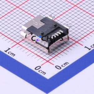 UX-144S-ACP5 USB Connector SMD Connector ( Connector Type: Mini-B )( Protocol Standard: USB 2.0 )( Gender: Female ) - Product Image 2