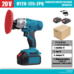 <span class=keywords><strong>Polisseuse</strong></span> à bois industrielle de qualité professionnelle, sans fil, au lithium-ion, à moteur sans balais en cuivre, personnalisable, portable, à vitesse variable - Product Image 5