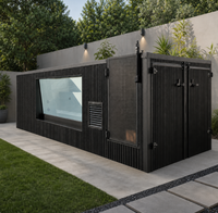 Piscine hors sol en fibre de verre DIY de 20 pieds, piscine compacte pour petit jardin, installation facile