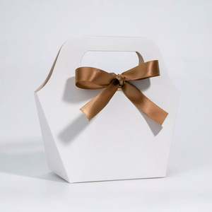 Eco-friendly Handmade Kraft Paper <b>Wedding</b> <b>Gift</b> <b>Bags</b> Festive Party <b>Gift</b> <b>Bags</b> with Ribbon Handles Candle <b>Gift</b> Sets - Product Image 1