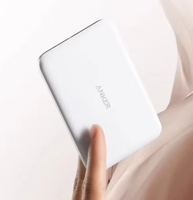 Anker Nano Air2 Power Bank Ultra-Tipis 5.000 MAh Mini Pengisi Daya Nirkabel Portabel Power Bank Logam Pabrik untuk Promosi