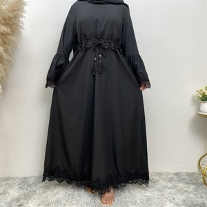 16001 #   Vestidos Musulmanes en Oferta, Vestidos de Noche Musulmanes de Manga Larga de Alta Calidad, Vestido Bordado de Moda para Mujer - Product Image 4