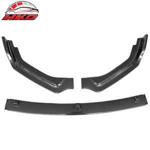 Para Infiniti Q50 2018-2024 Base, Alerón Delantero de 3 Piezas con Estampado de Fibra de Carbono, Kit de Carrocería de Alta Calidad - Product Image 4