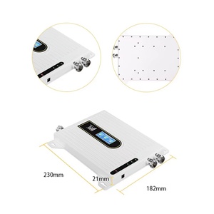 Amplificateur de signal de téléphone mobile LTE 2G/3G/4G tri-bande/bi-bande avec antennes de plafond, couverture de 500 m, utilisation en intérieur - Product Image 4