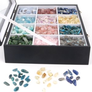 Cristales al por Mayor, Piedras Curativas Naturales de Chakra, Gravas de Cristal Pulido para Decoración - Product Image 2