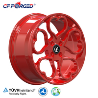 Jantes en alliage forgées sur mesure CF Custom Heart Design Unique 20 21 pouces 5x112 2 pièces légères haute performance pour BMW M4 M3
