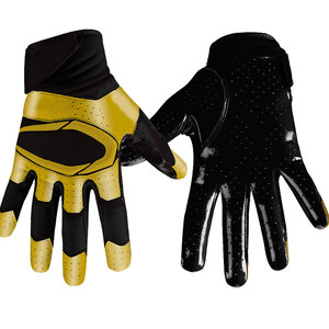Gants de football américain professionnels, gants de receveur de football américain avec protection en silicone haute adhérence - Product Image 6