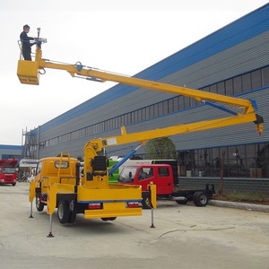 Chengli Plateforme élévatrice articulée de 16 mètres pour camion, nacelle montée sur camion - Product Image 3