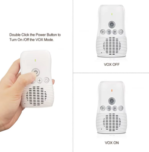 아기 노인 애완 동물을위한 무선 디지털 오디오 아기 모니터 수면 모니터링 스피커 10x-20x 광학 줌 CMOS 이미징 클라우드 - Product Image 2