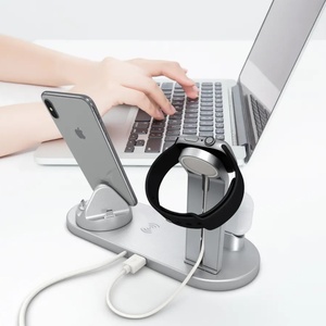Producto Más Vendido, Cargador Inalámbrico Rápido 3 en 1 para Auriculares, iWatch y Teléfono, Soporte para Teléfono - Product Image 4