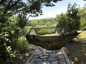 Özelleştirilebilir açık kamp cibinlik hamak sıcak satış yeni stok pürüzsüz pamuk tuval malzeme - Product Image 2