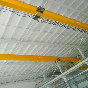Cần cẩu 3 tấn 5 tấn EOT tùy chỉnh dầm đơn trên không thấp khoảng không điện dầm đơn cầu trục động cơ mặt đất + từ xa - Product Image 2
