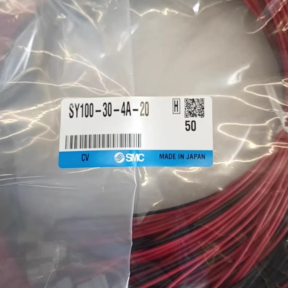 SMC Original Plug Connector Assembly SY100-30-4A Plug in the Power Cord ...