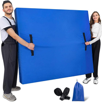 Tapis de protection mural épaissi pour patinoire, en mousse PVC imperméable, pour centres d'entraînement de patinage et de ski
