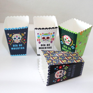 <span class=keywords><strong>Caja</strong></span> para Palomitas <span class=keywords><strong>de</strong></span> Maíz <span class=keywords><strong>de</strong></span> Halloween y Día <span class=keywords><strong>de</strong></span> <span class=keywords><strong>Muertos</strong></span>, <span class=keywords><strong>Caja</strong></span> para Comida <span class=keywords><strong>de</strong></span> Fiesta, <span class=keywords><strong>Caja</strong></span> <span class=keywords><strong>de</strong></span> Papel Desechable para Aperitivos - Product Image 1