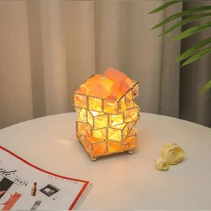 Лампа соляная с кристаллами
