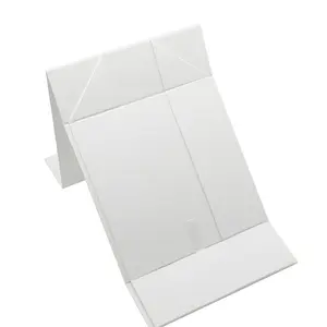 Atacado Premium Offset Printing Folding Gift Box Com Ribbon Bow
