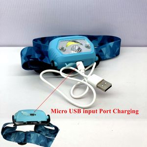 <span class=keywords><strong>Lampe</strong></span> <span class=keywords><strong>frontale</strong></span> Rechargeable par USB, éclairage LED coloré, pour camping en plein air, pour enfants, garçons et filles, avec alerte rouge, alarme d'urgence - Product Image 2