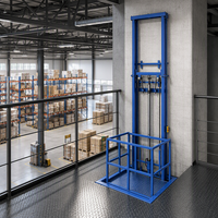 Lift Barang Hidrolik Elektrik dengan Ketinggian yang Dapat Disesuaikan