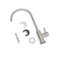 Robinet d'eau RO sans métal Robinet de filtre à eau potable par osmose inverse sans plomb Robinet RO standard sans espace d'air