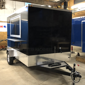 Vendita calda Pizza chiosco birra Bar auto ristorante Mobile cibo Van Bbq rimorchio Caravan gelato camion ciclo carrello per alimenti - Product Image 2